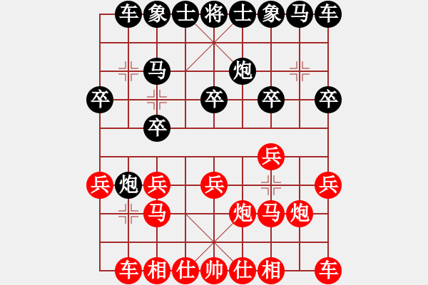 象棋棋譜圖片：風(fēng)流倜儻 VS 一個(gè)念頭 - 步數(shù)：10 