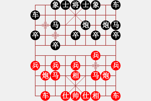 象棋棋譜圖片：第3屆(人機)月賽復(fù)賽 烈火 先負(fù) 山蜂 - 步數(shù)：10 