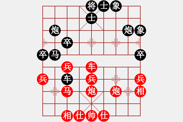 象棋棋譜圖片：chenyyyy(6星)-勝-下棋時(shí)間好(9星) - 步數(shù)：40 