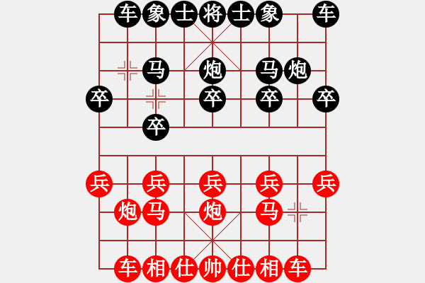 象棋棋譜圖片：2020.4.5.3三分鐘包干先勝劉軍 - 步數(shù)：10 