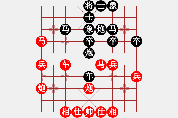 象棋棋譜圖片：Th 259;ng long k 7923; 273; 7841;o - 步數(shù)：40 