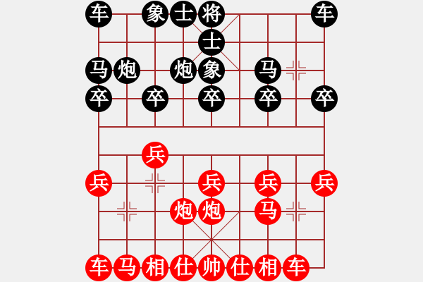 象棋棋譜圖片：向前再向前(6段)-負(fù)-xiaoxingyu(1段) - 步數(shù)：10 