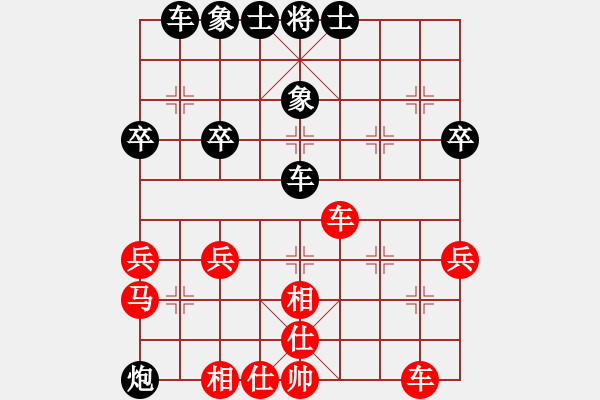 象棋棋譜圖片：瓜瓜是蛋蛋(人王)-負(fù)-棄公妙手(月將) - 步數(shù)：40 