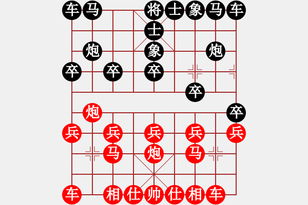 象棋棋譜圖片：小神童(7段)-勝-天外拂塵(4段) - 步數(shù)：10 