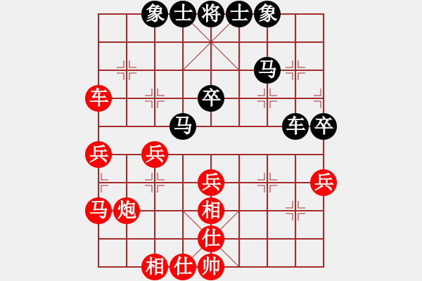 象棋棋譜圖片：貴族迷你庫(kù)(天罡)-勝-安順大俠(地煞) - 步數(shù)：60 