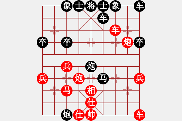 象棋棋譜圖片：羊頭[516075089] -VS- 橫才俊儒[292832991] - 步數(shù)：32 