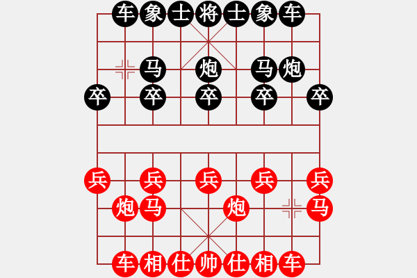 象棋棋譜圖片：適狡鈍ヶ鉋 _（先和） 天涯[1328319160] - 步數(shù)：10 