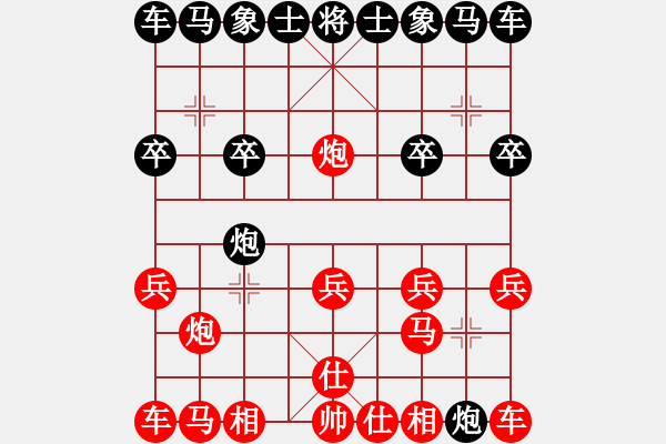 象棋棋譜圖片：長(zhǎng)征奕天(5段)-勝-梅花拳(4段) - 步數(shù)：10 