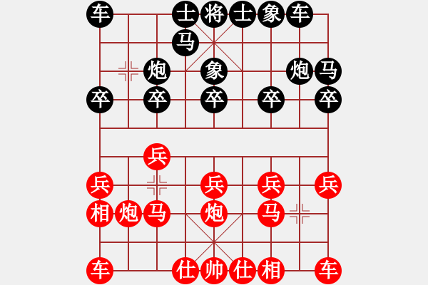 象棋棋譜圖片：江漢黃勇 先負(fù) 陽新彭書斌 - 步數(shù)：10 