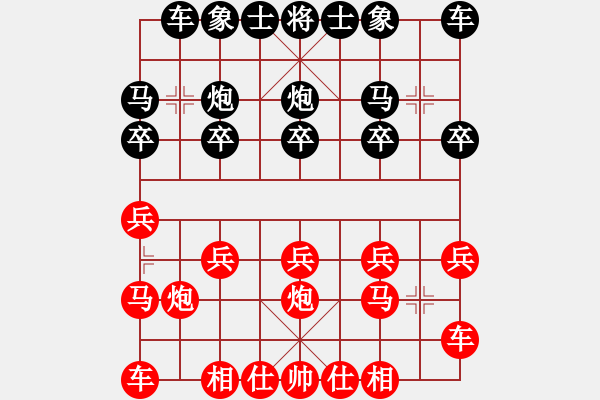 象棋棋譜圖片：2013年9月7日溫州市甌海區(qū)秋季象棋比賽第1輪方田良先勝袁建雄 - 步數(shù)：10 