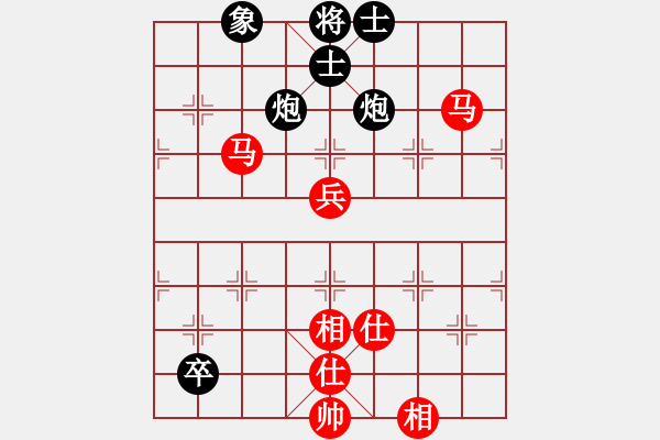 象棋棋谱图片：万春林     先和 金波       - 步数：110 