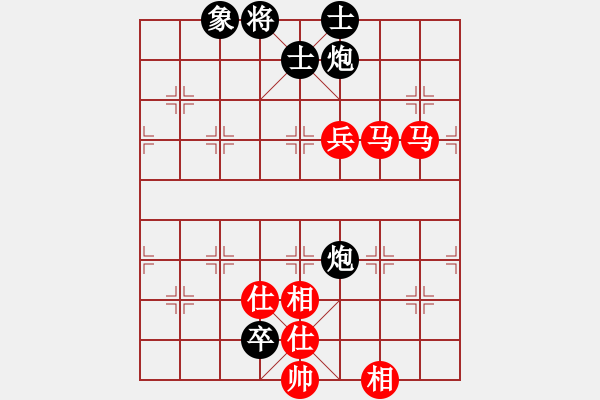 象棋棋谱图片：万春林     先和 金波       - 步数：127 