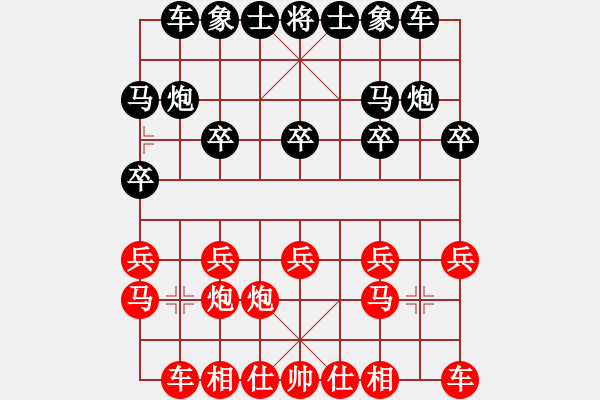 象棋棋譜圖片：R716陳裕偉(森)先負(fù)曾顯威(甲) - 步數(shù)：10 