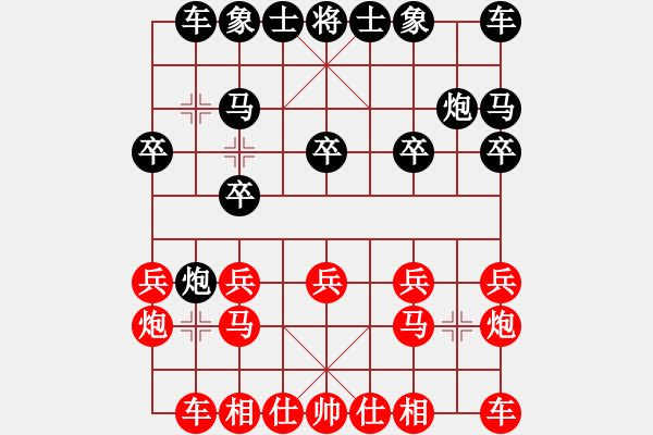 象棋棋譜圖片：feir h 152 - 步數(shù)：10 