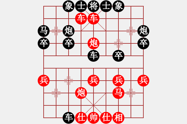 象棋棋谱图片:初级(2)班 第六周 对局复盘(空头炮平顶冠杀法 步数