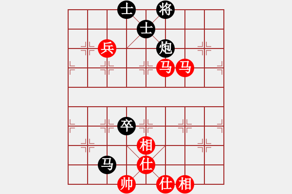 象棋棋譜圖片：上帝愛運動(9段)-和-閑著沒事干(日帥) - 步數(shù)：109 