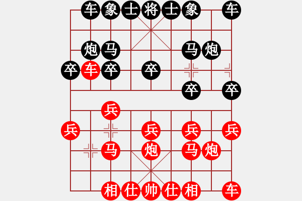 象棋棋譜圖片：3013局 --旋風(fēng)九專雙核 紅先和 小蟲引擎25層 - 步數(shù)：10 