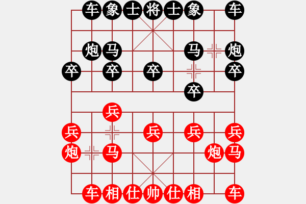 象棋棋譜圖片：第五屆聆聽(tīng)杯第二輪李曉龍勝劍客 - 步數(shù)：10 