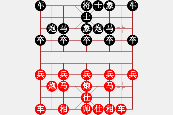 象棋棋譜圖片：《廣州棋壇六十年2》哼哈二將、文龍五鼠與御貓 對局8 - 步數(shù)：10 