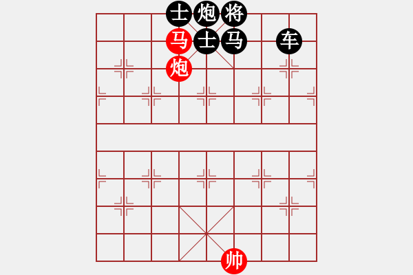 象棋棋谱图片：闷杀40（象腰马） - 步数：5 