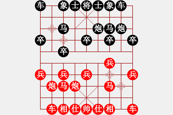 象棋棋譜圖片：1410191556 “apple”的ip（負(fù)）秀棋照鏡子 - 步數(shù)：10 