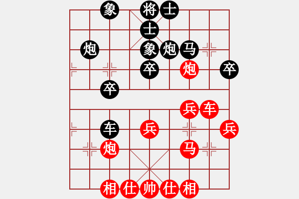 象棋棋譜圖片：反攻馬類反攻馬3卒邊車應(yīng)五七炮3兵直橫車6路車！妙 - 步數(shù)：30 