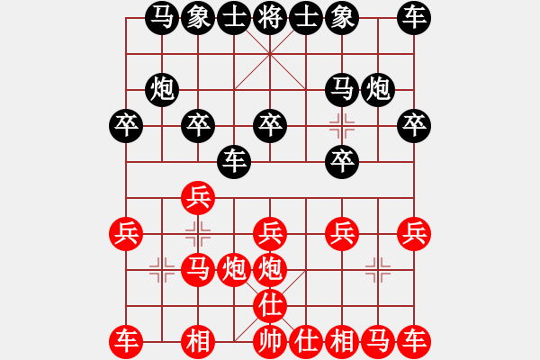 象棋棋譜圖片：常州 尤云飛 勝 南京 胡建安 - 步數：10 