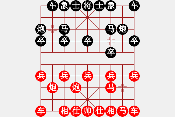 象棋棋譜圖片：荊門八卦陣 - 步數(shù)：10 