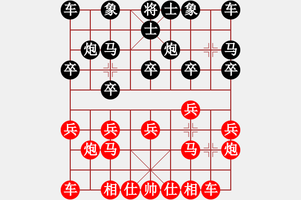 象棋棋譜圖片：棋緣閣GG仙人指路[1178507779] 超時負 芳棋(純?nèi)讼缕?[893812128] - 步數(shù)：10 