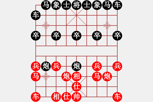 象棋棋譜圖片：紅勝_中國象棋-雷電模擬器_BUGCHESS_AVX2_59步_20240206180130445.xqf - 步數(shù)：10 