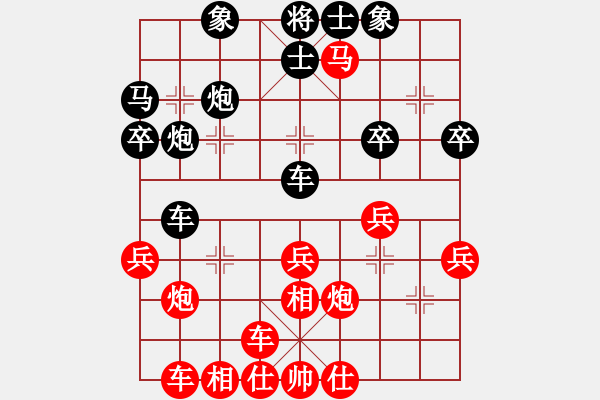 象棋棋譜圖片：應(yīng)躍林 先勝 華光明 - 步數(shù)：30 