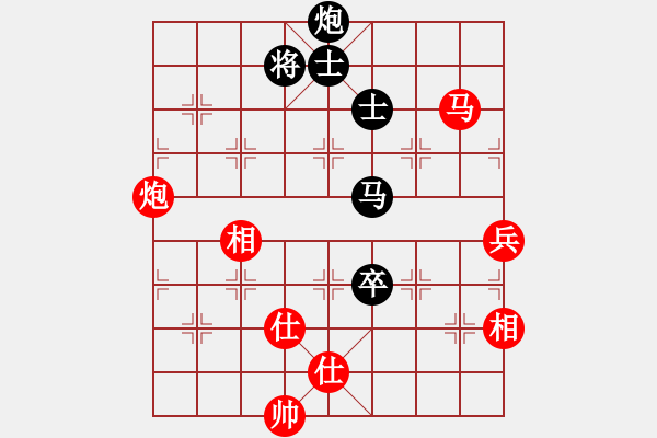 象棋棋譜圖片：陸軍狙擊手(月將)-和-嶺南彎刀(9段) - 步數(shù)：130 