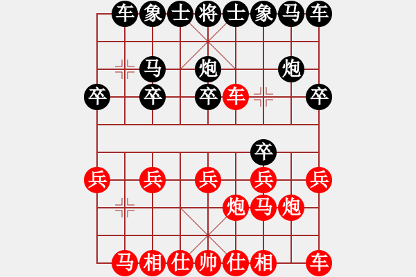 象棋棋譜圖片：預(yù)覽棋盤千篇一律front - 步數(shù)：10 