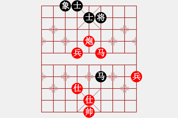 象棋棋譜圖片：2021.8.28.2王者象棋AI競賽區(qū)先勝列炮 - 步數(shù)：130 