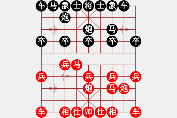 象棋棋譜圖片：黃大鈞（業(yè)9-2）先和王建國（業(yè)9-2）202203151437.pgn - 步數(shù)：10 