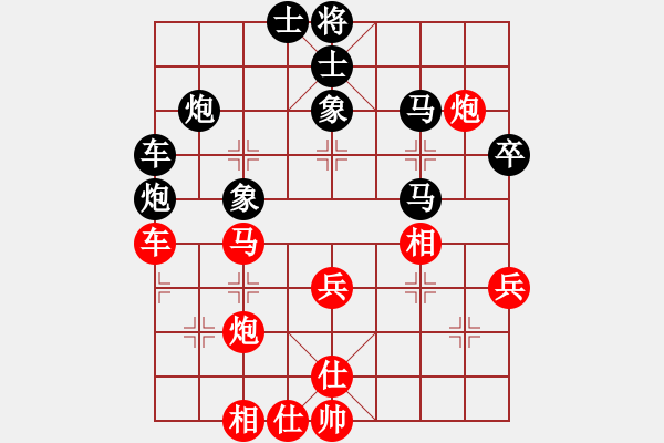 象棋棋譜圖片：寫書的人[紅] -VS- 行者必達(dá)[黑]膽大的炮！shu - 步數(shù)：60 