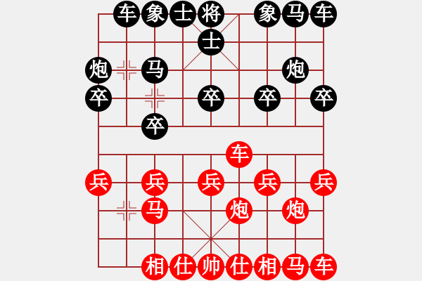 象棋棋譜圖片：2023127工會(huì)比賽 后勝綠洲佳苑 過宮炮 電腦分析 - 步數(shù)：10 