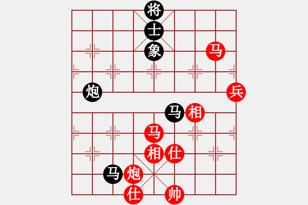 象棋棋譜圖片：行者必達[紅] -VS- 咋又輸了？[黑] - 步數(shù)：130 