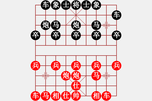 象棋棋譜圖片：山東王秉國 先勝 黑龍江趙國榮 - 步數(shù)：10 