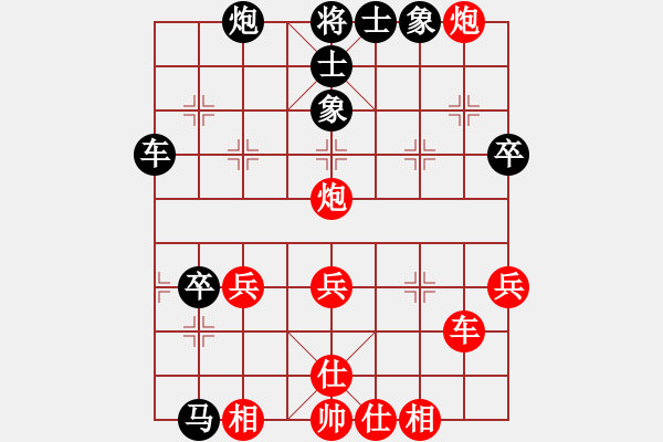 象棋棋譜圖片：超越三界(5r)-和-浪底干龍(5段) - 步數(shù)：60 