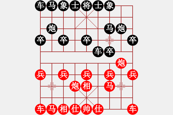 象棋棋譜圖片：算得比你深(月將)-勝-象棋老頭(8段) - 步數(shù)：10 