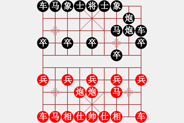 象棋棋譜圖片：真不想贏VS倚天高手(2015 12 24) - 步數(shù)：10 