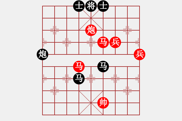 象棋棋譜圖片：十九級臺風(fēng)(無極)-勝-國際老特(北斗) - 步數(shù)：140 