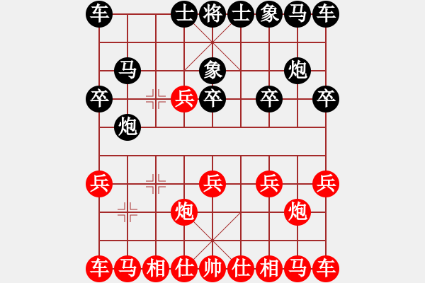 象棋棋譜圖片：自我救贖[553779957] -VS- 心的港灣[2550334588] - 步數(shù)：10 