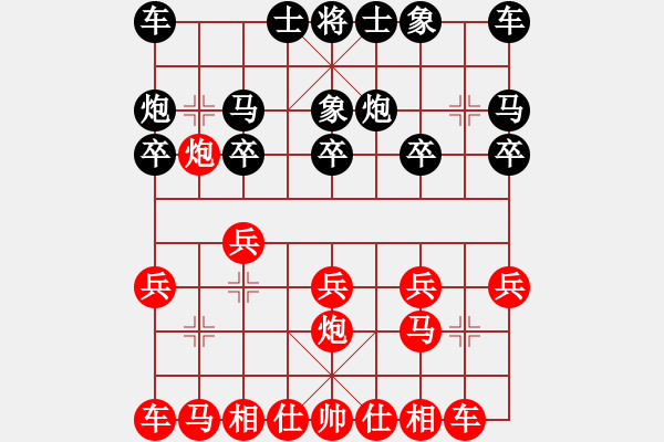 象棋棋譜圖片：劉健 先勝 徐曠 - 步數(shù)：10 