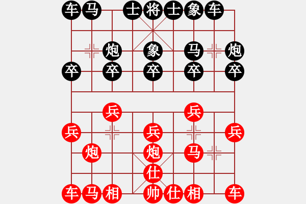 象棋棋譜圖片：狂人張雨豪 先勝 小白 - 步數：10 