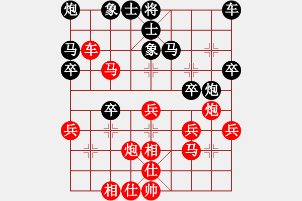 象棋棋譜圖片：常州 劉震陽 勝 泰州 錢進(jìn) - 步數(shù)：40 