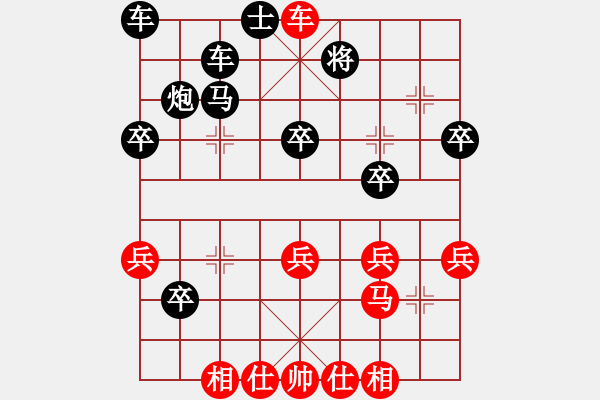 象棋棋譜圖片：無(wú)敵天下(風(fēng)魔)-勝-初級(jí)棋手(風(fēng)魔) - 步數(shù)：33 