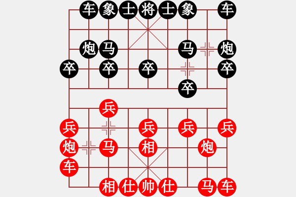 象棋棋譜圖片：賈文玲[9-2] 先勝 張云龍[9-1] - 步數(shù)：10 