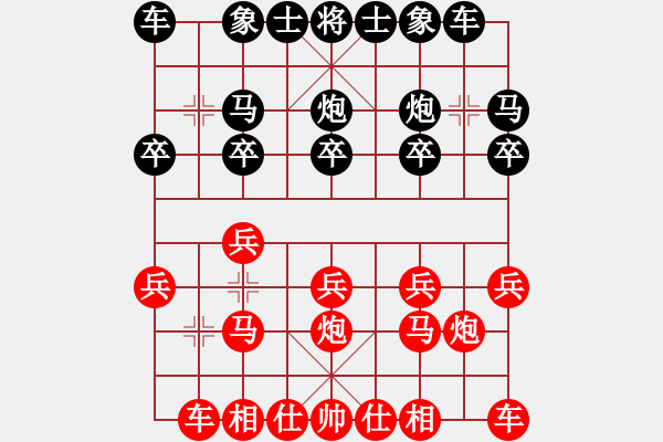 象棋棋譜圖片：【中】棋如人生[黑] -VS- 海蘭石[紅] - 步數(shù)：10 